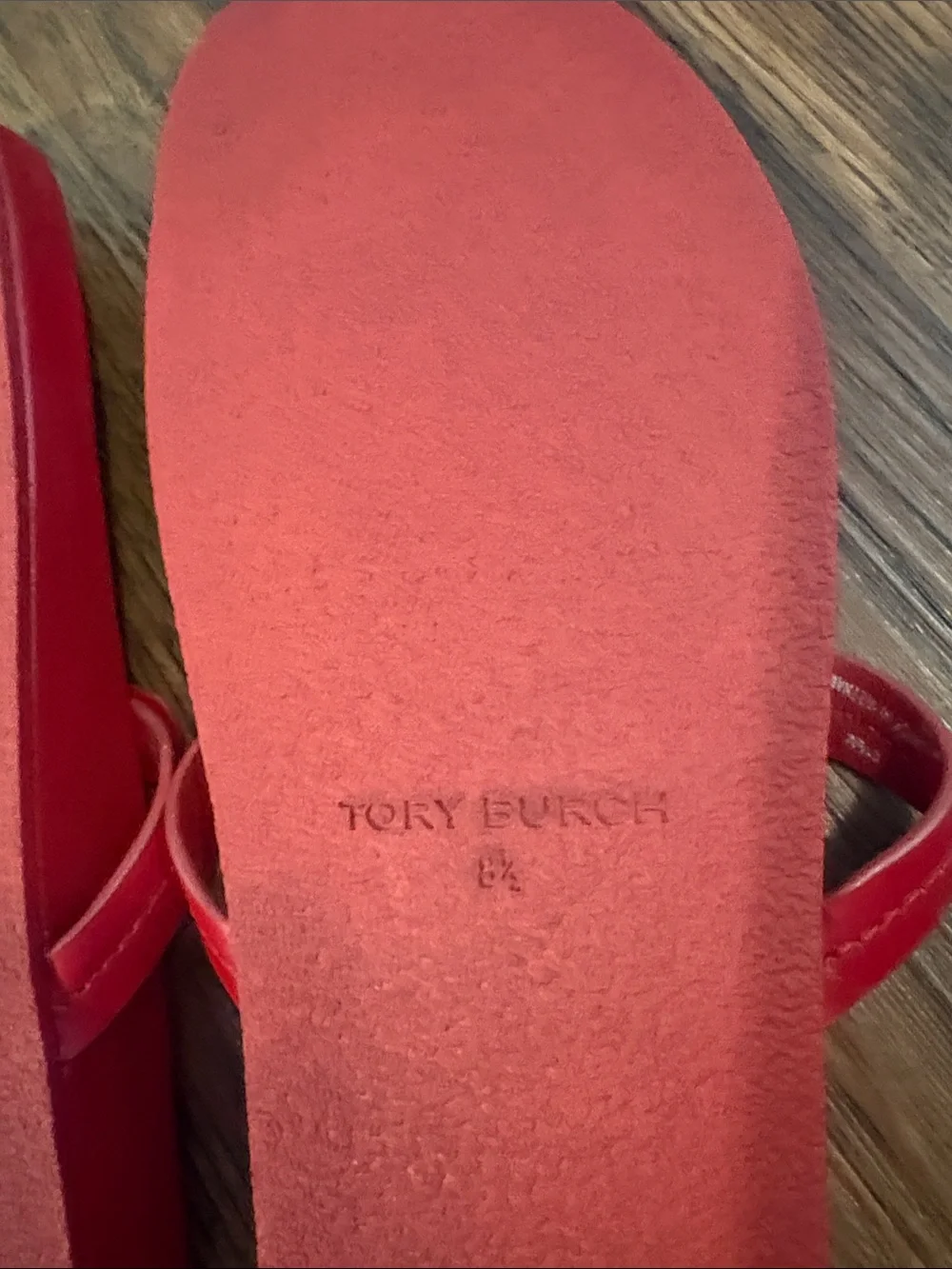 Tory Burch Women's Red Miller Slide Sandals